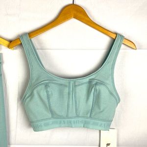 Fabletics Waffle Lounge Set- Mint NWT